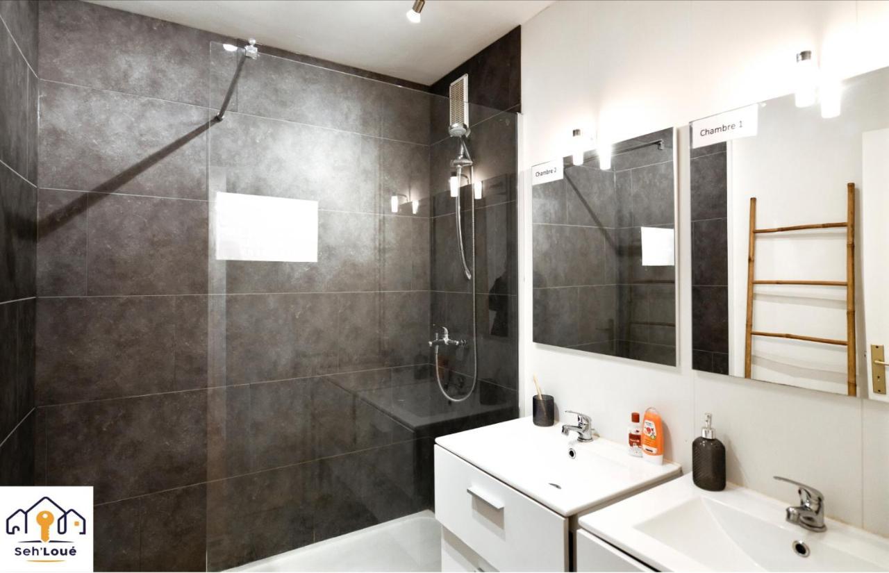 Chambre avec espaces communs à partager Saint-Brieuc Esterno foto